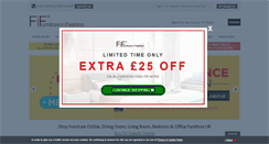 Desktop Screenshot of furnitureinfashion.net